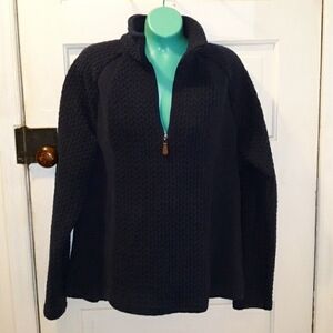 Land End thick pullover sweater large